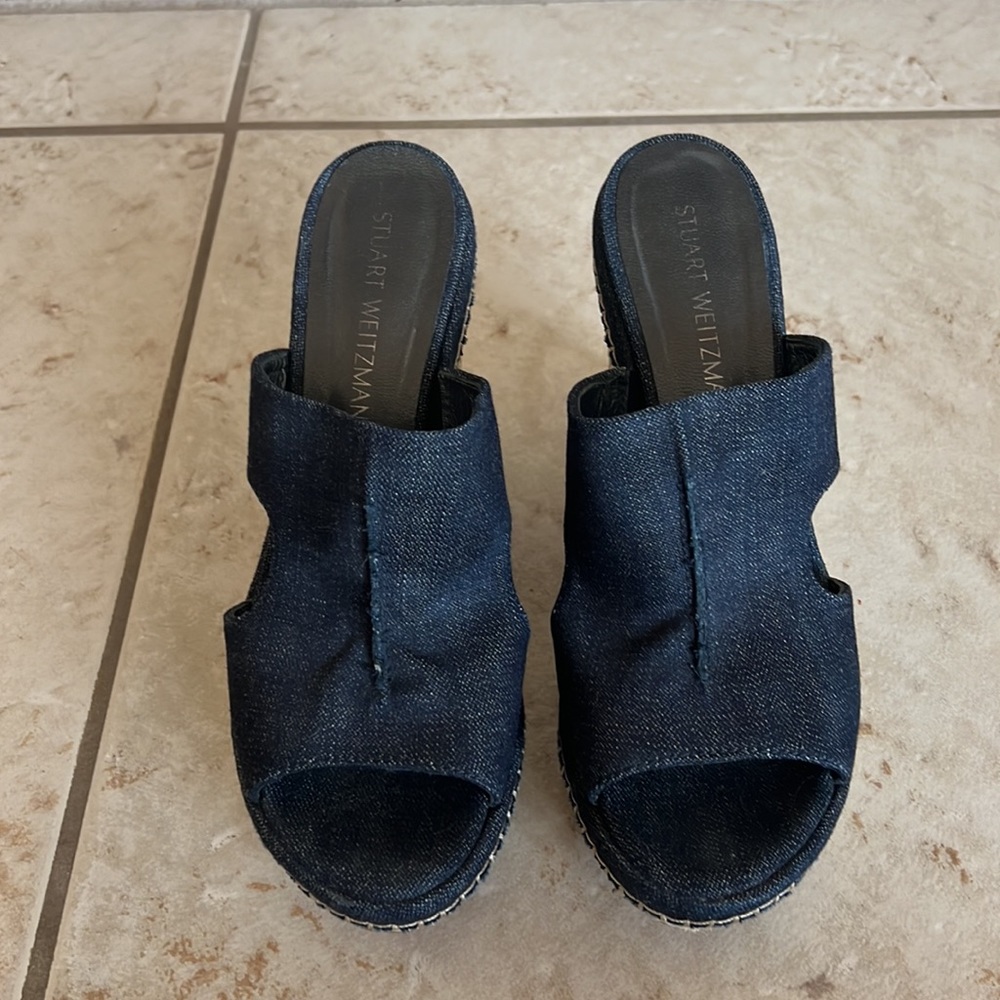 Stuart Weizman Wedges Size 8.5 - image 2